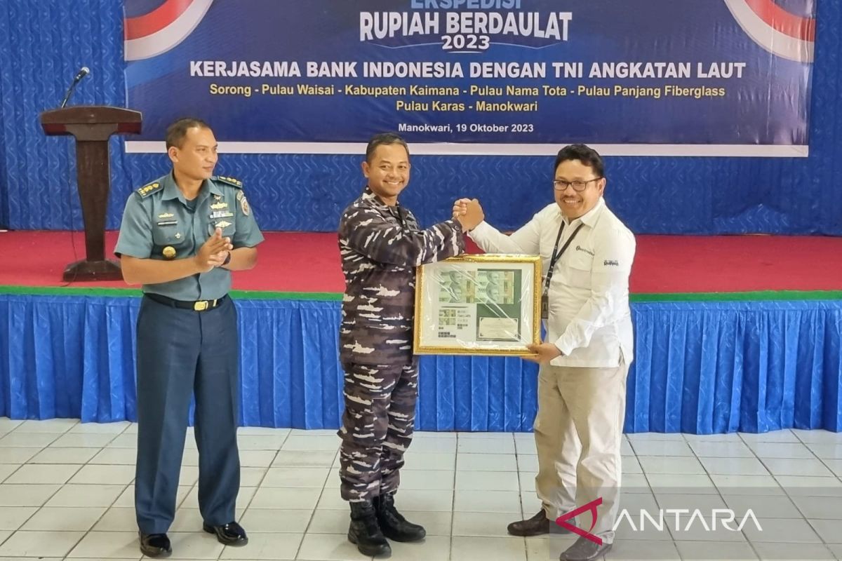 BI dan juga KRI Panah 626 tuntaskan Ekspedisi Rupiah Berdaulat 2023