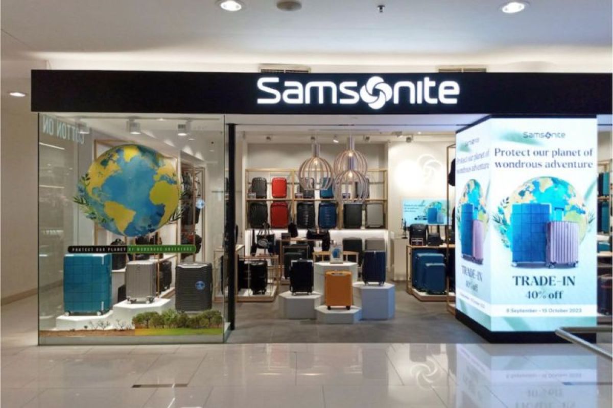 Samsonite, WERGUD, kemudian Plus Jakarta upcycle koper bekas